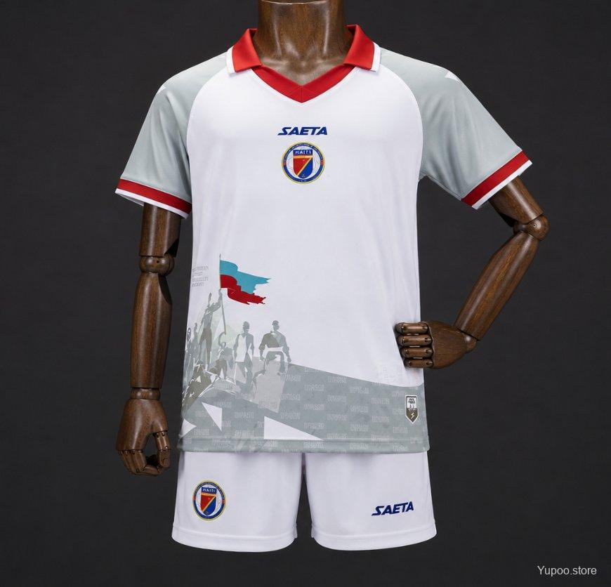 Haiti 2026 World Cup Third Away Kids Jersey