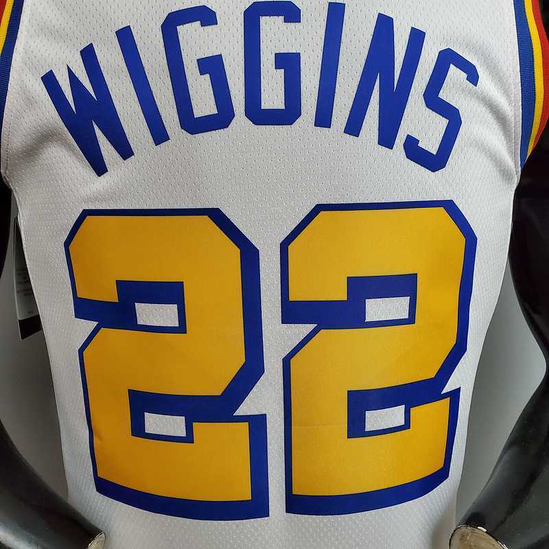 Warriors San Francisco WIGGINS#22 White