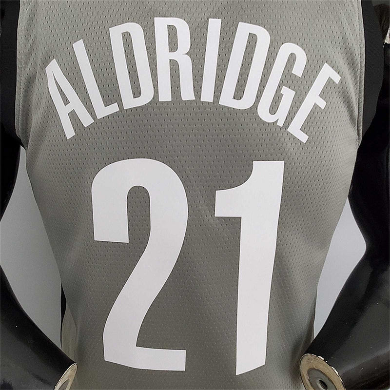 Nets Aldridge #21 Flyer Grey