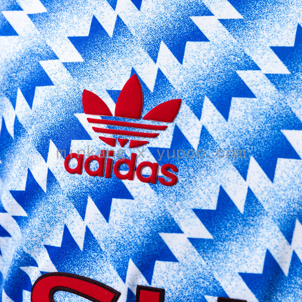 Retro Long Sleeve M-U 90/92 Away S-XXL