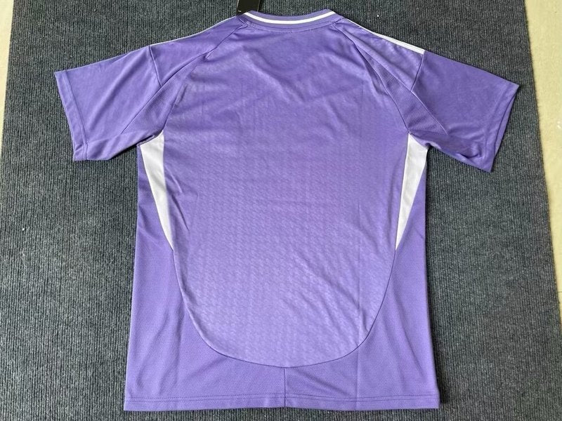 24-25 Real Madrid purple training shirt