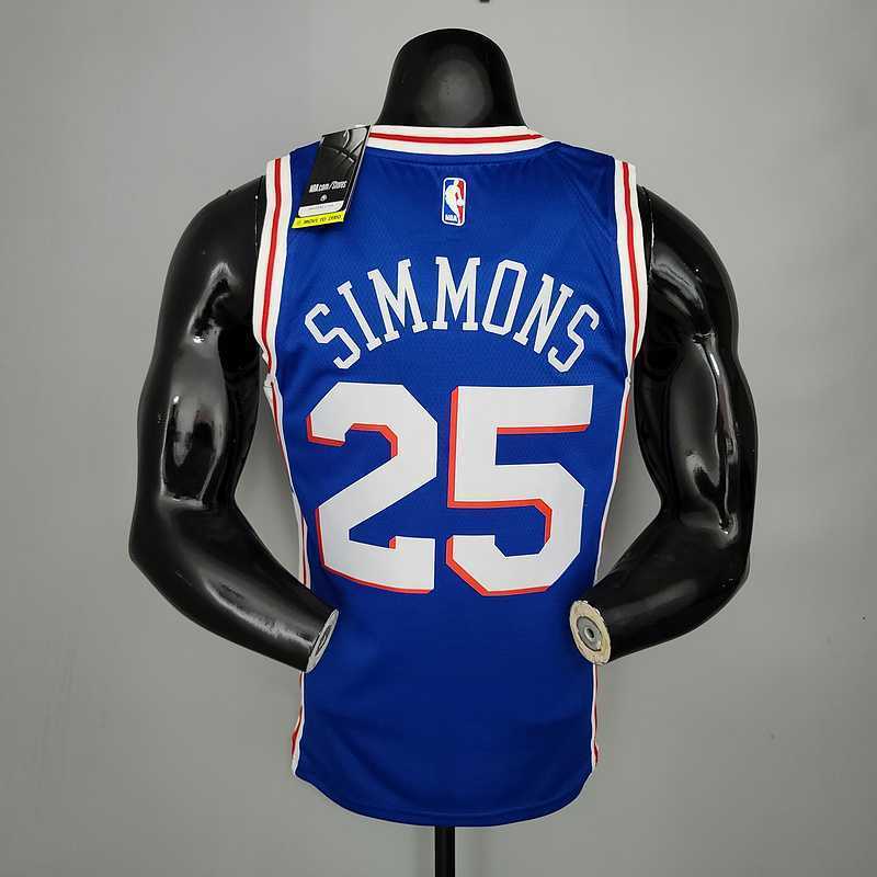SIMMONS#25 Detroit Pistons blue