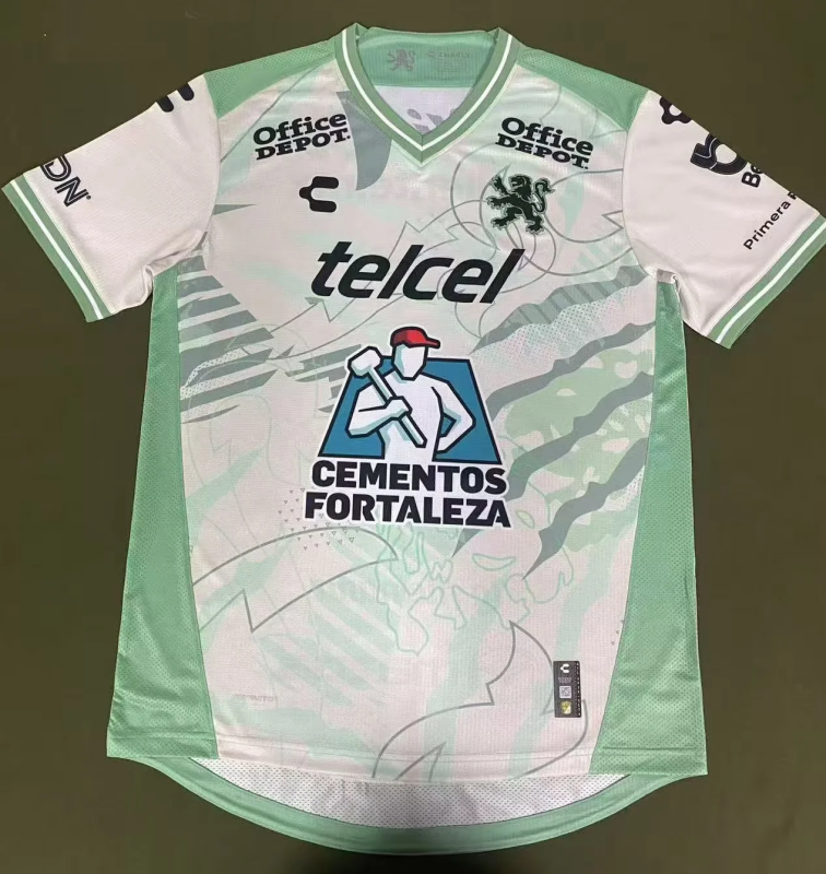 25-26 Club Leon away player version soccer jersey