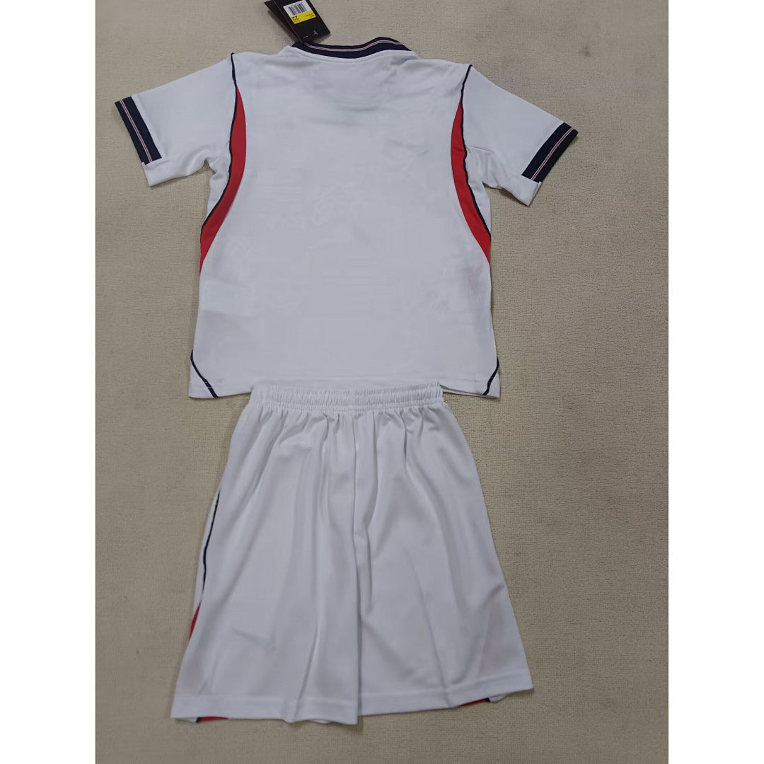 England 2026 World Cup home kids Soccer jersey