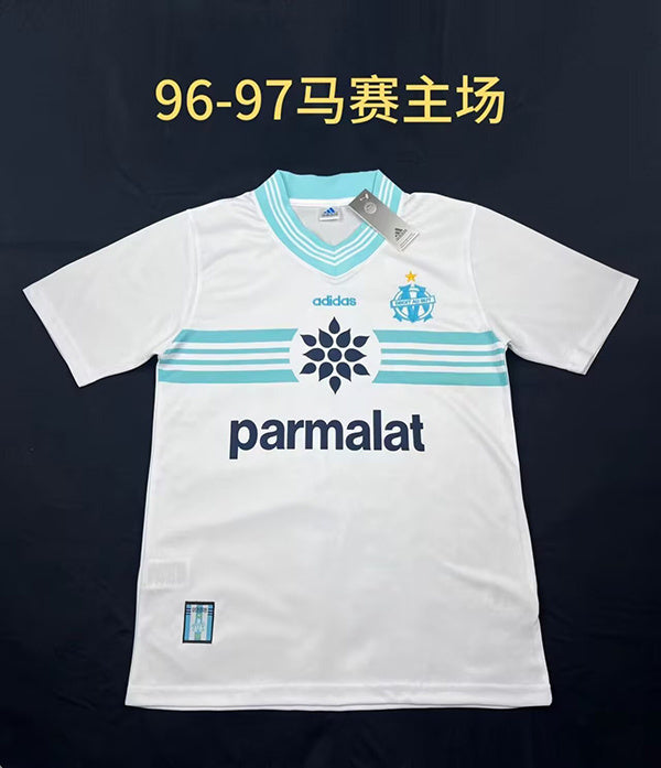 96-97 Marseille home retro jersey
