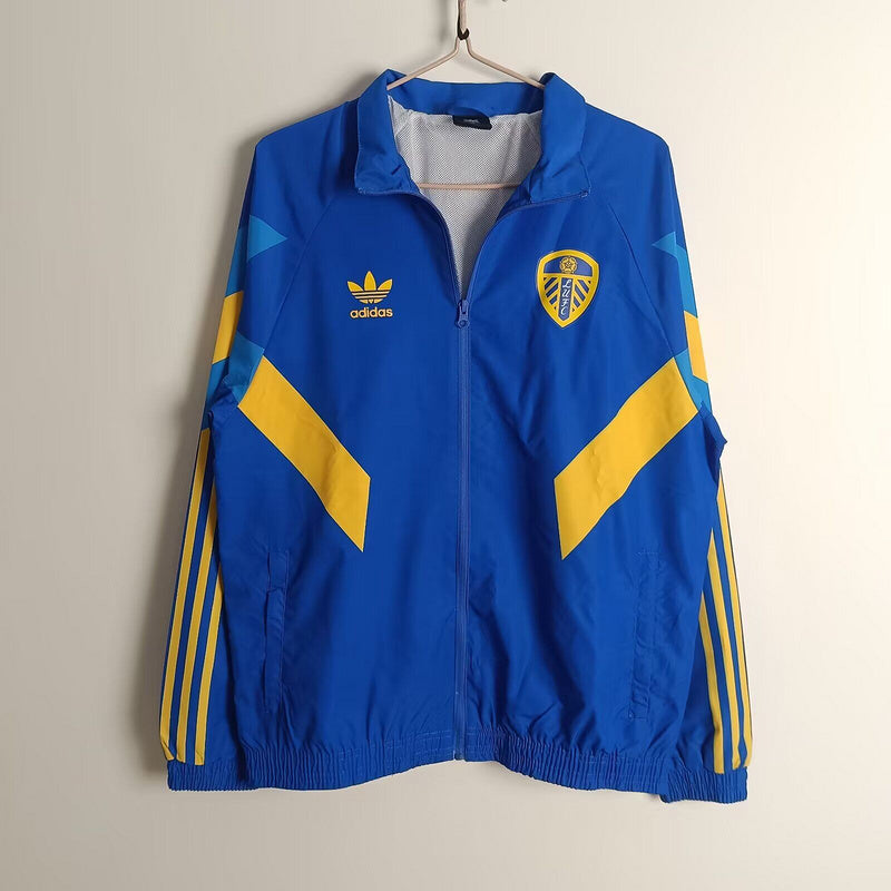 25-26 Leeds United blue windbreaker