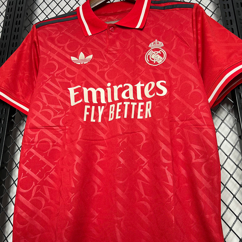 24-25 Real Madrid red jersey