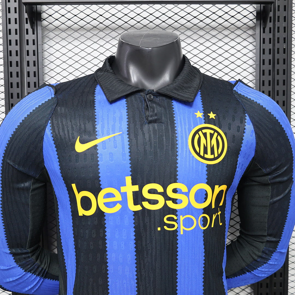 Inter Milan 2026/27 Home Long Sleeve Player Version Jersey S-2XL