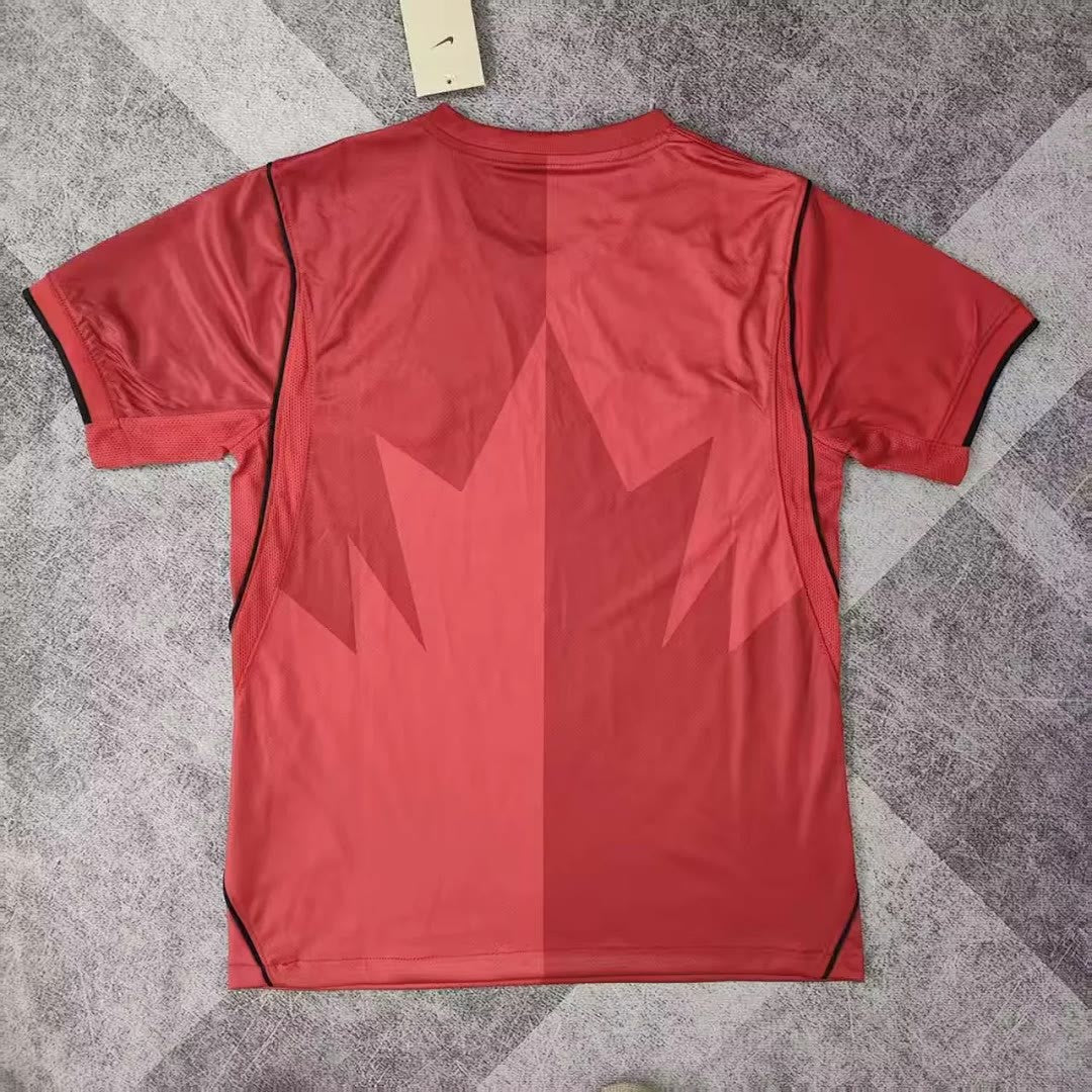 Canada 2026 home soccer jersey size S-4XL