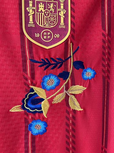 2026 Spain Home Embroidered version S-2XL — Jsonwang 26/27