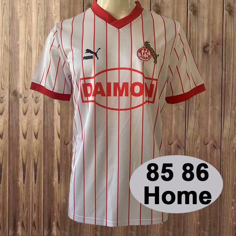 85-86 Koln home retro jersey