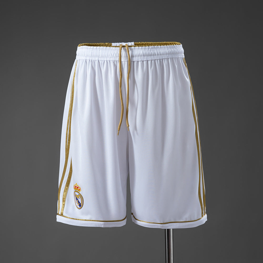 Pantalon Corto de Futbol #Real Madrid 1112 Home Retro Shorts S-XXL — Minkang