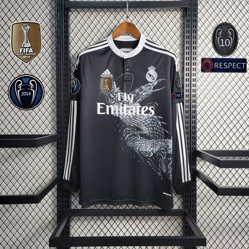 14-15 Real Madrid third away long sleeve
