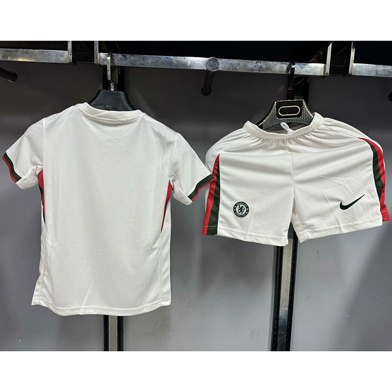 25-26 Chelsea Away Kids Kit(Picture Version)