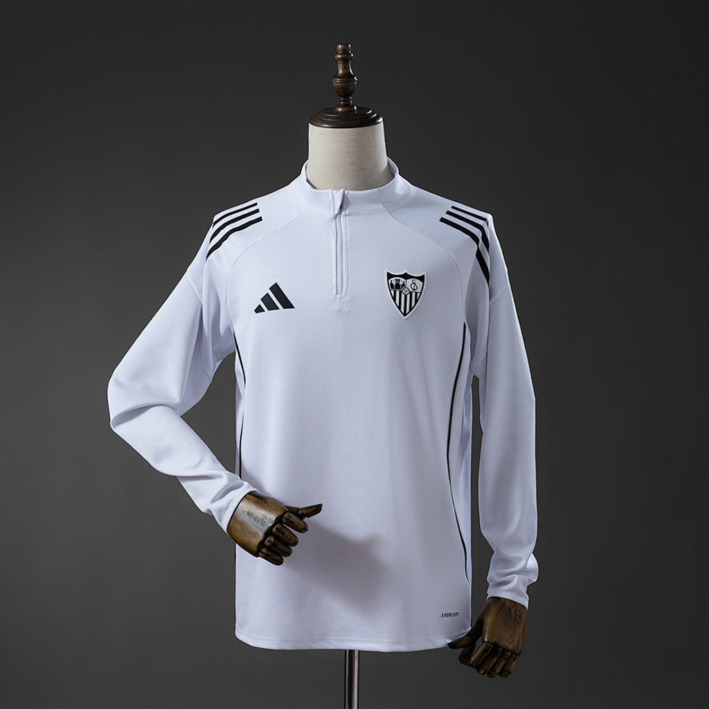 Malaga 25/26 Training Top White S-XXL