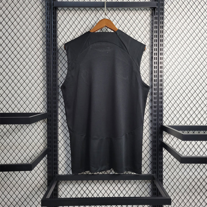 23-24 Corinthian Black Tank Top Training T