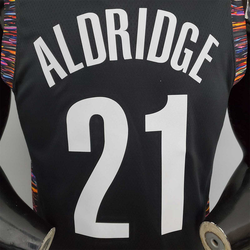brooklyn#21 Brooklyn Nets City version black