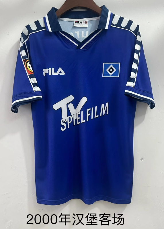 Retro 2000 Hamburger away soccer jersey