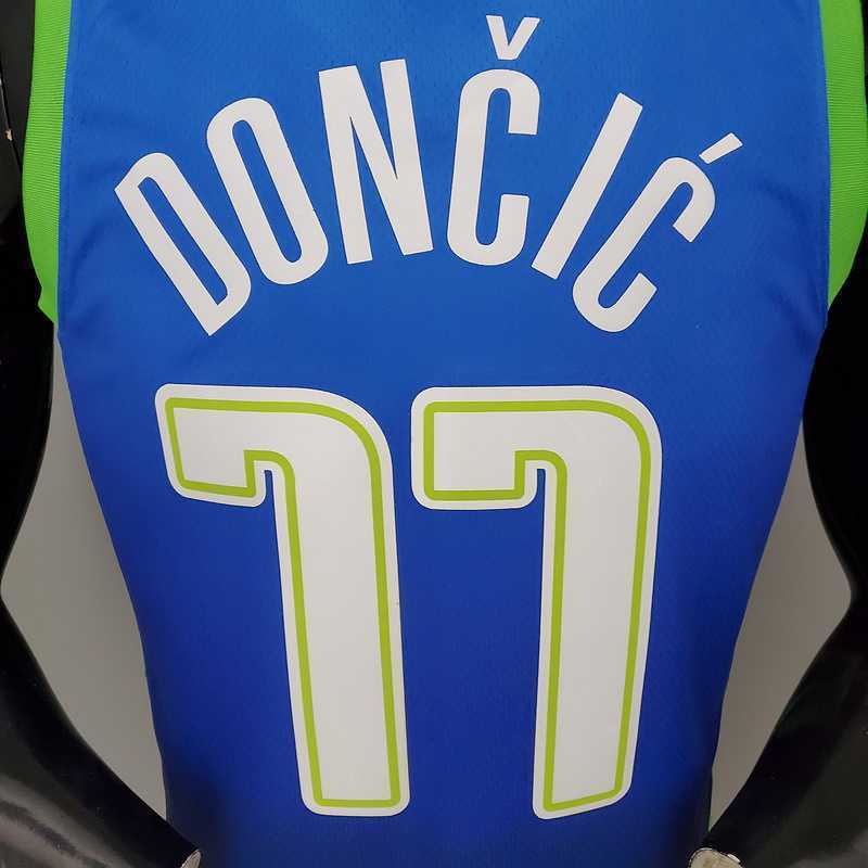 DONCIC#77 Dallas Mavericks blue idol
