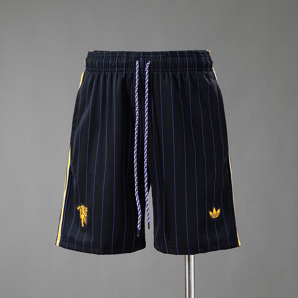 Pantalon Corto de Futbol #M-UTerrace Icons Shorts Black S-XXL — Minkang