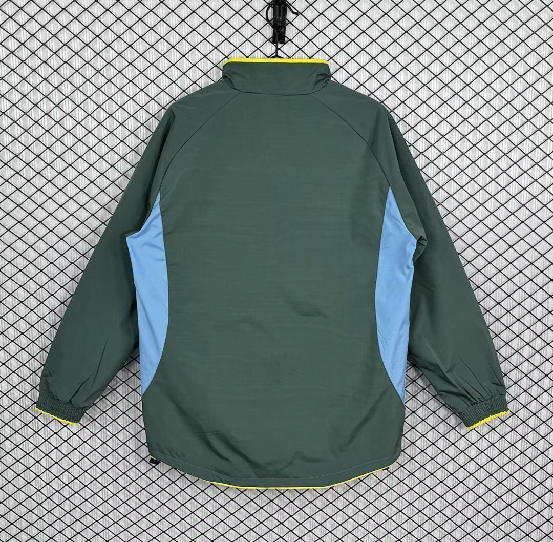Lisbon sporting 2002-03 blue green windbreaker jacket S-XXL