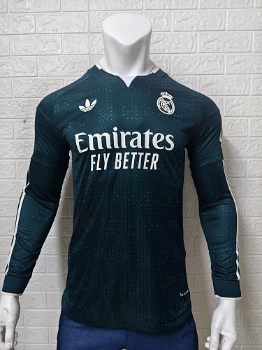 26-27 Real Madrid Away Player version Long Sleeve S-4XL — Jsonwang 26/27