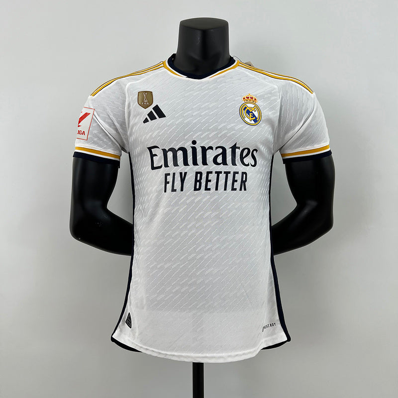 23-24 Real Madrid home final game version jersey