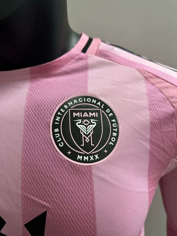 25-26 Miami home long sleeve player version jersey