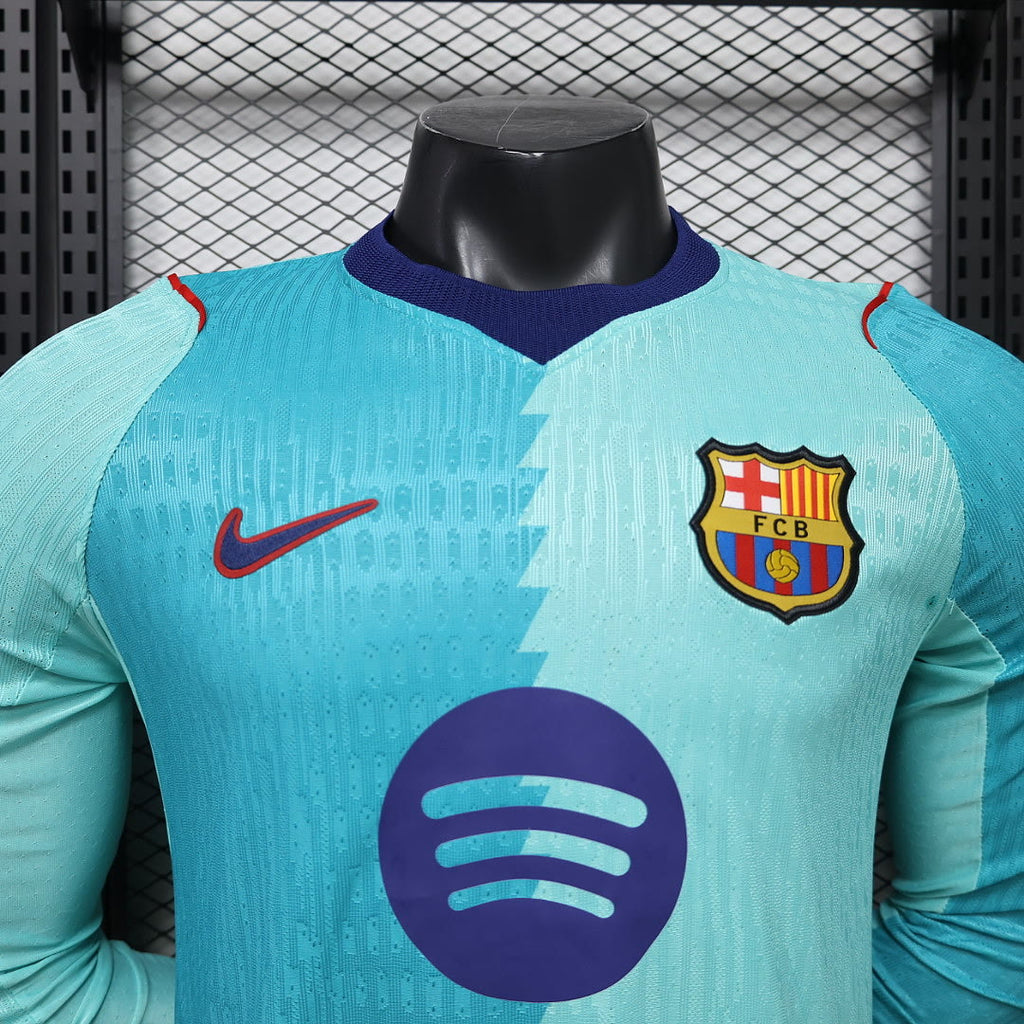 Barcelona 2026/27 Second Away Long Sleeve Player Version Jersey S-2XL