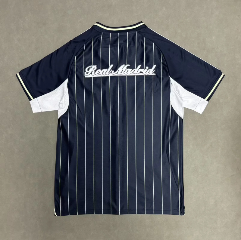 25-26 R MAD Dark Blue baseball Jersey