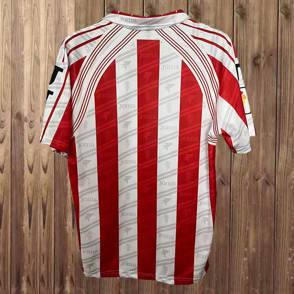 Retro Sporting de Gijon 1995/96 home Retro soccer jerseys