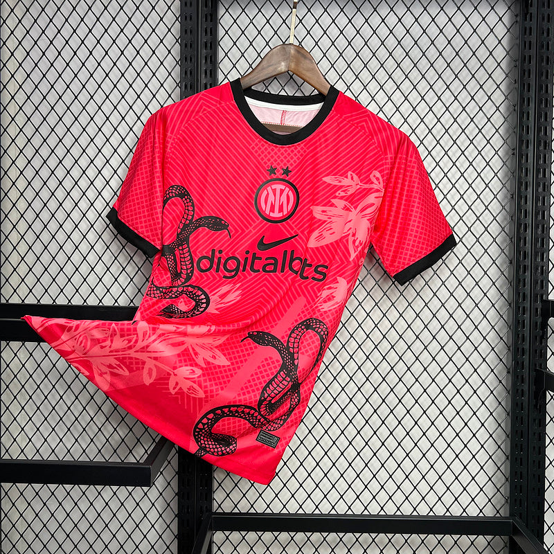 24-25 International Milan red training jersey