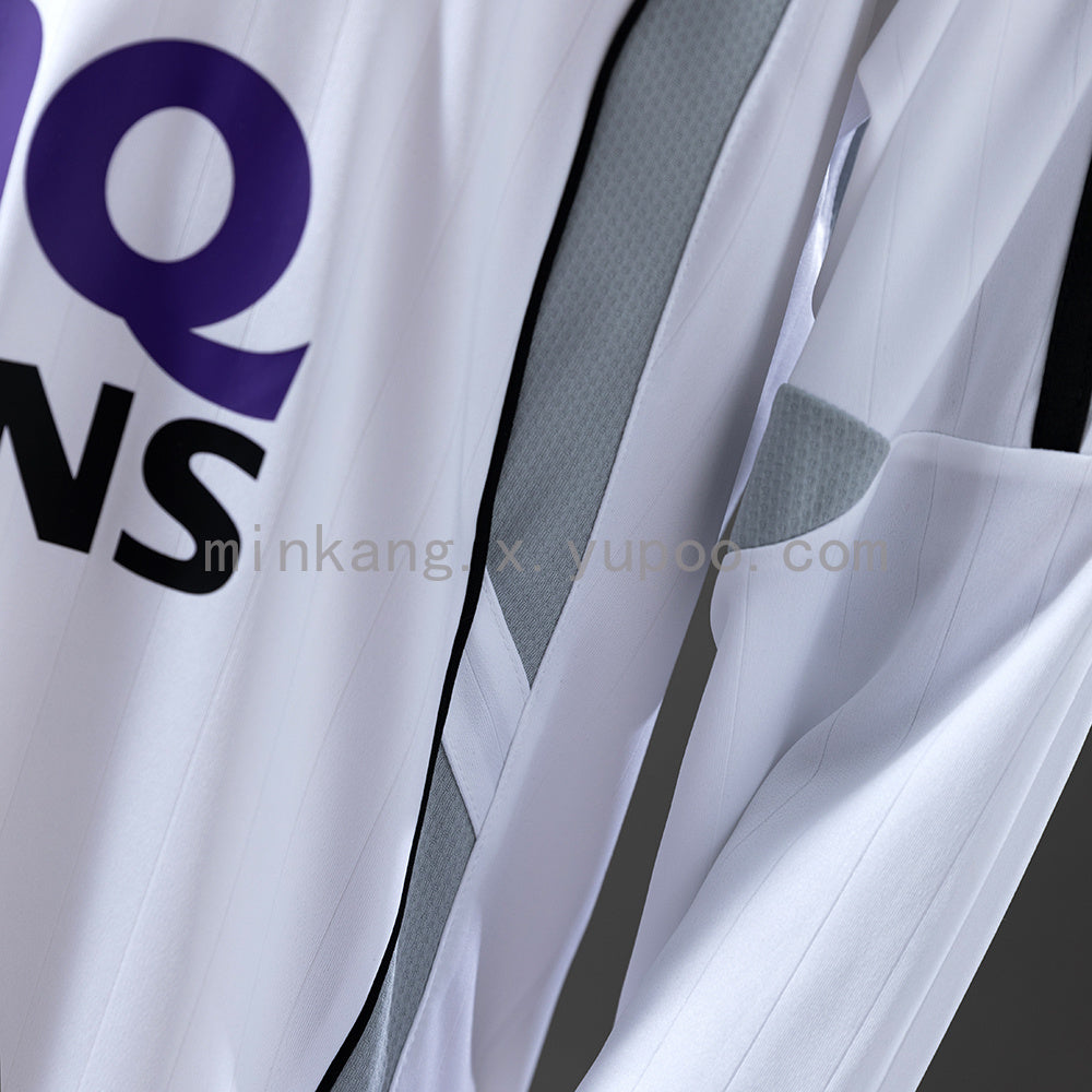 Real Madrid 2006/07 Home Long Sleeve Retro Jersey S-XXL