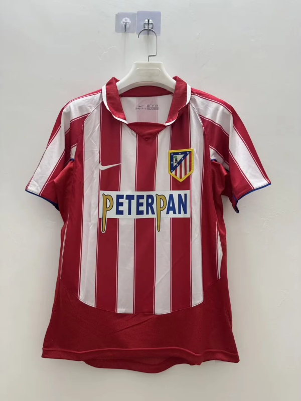 03-04 Atletico Madrid home retro jersey