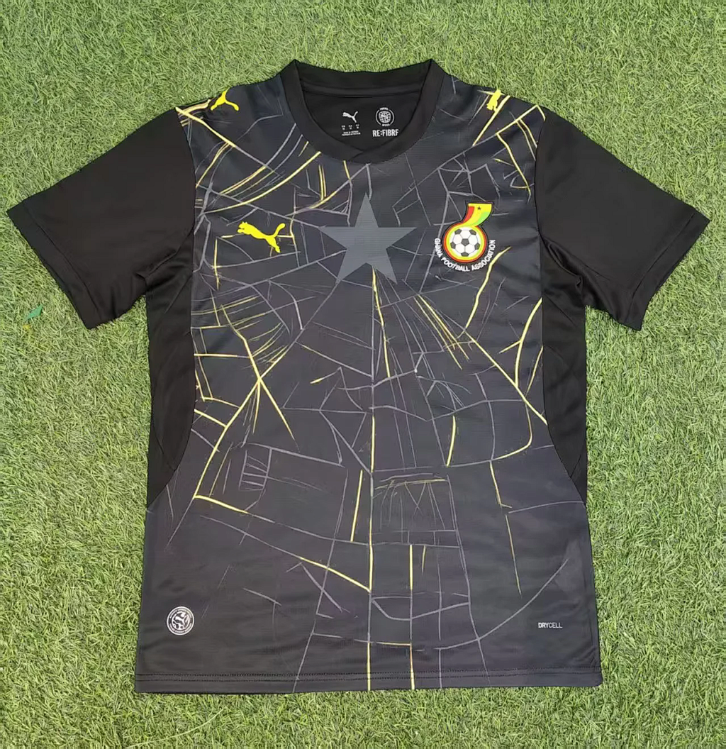 Ghana 2026 World Cup Black soccer jersey S-2XL
