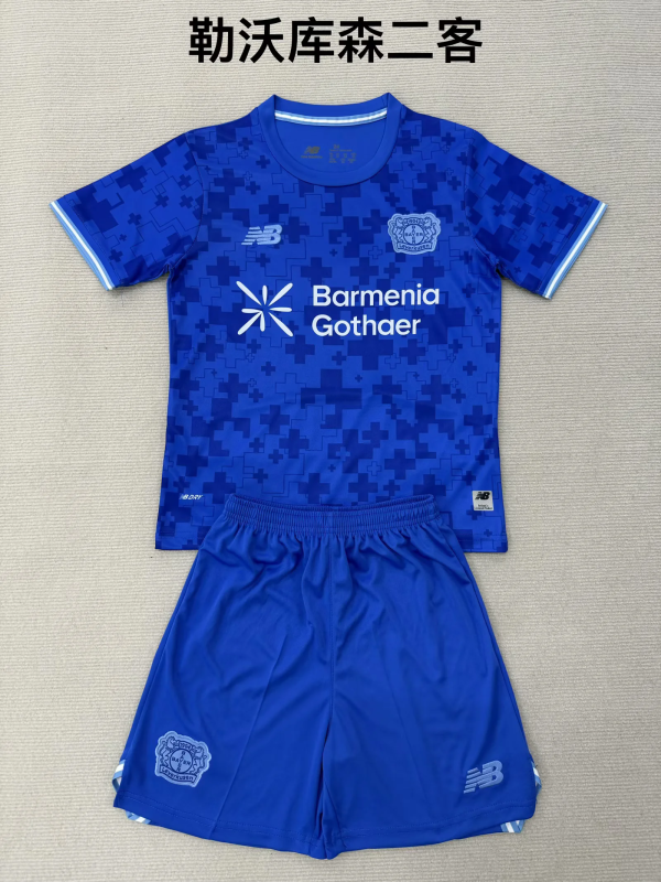 Bayer 04 Leverkusen 2025/26 Third Away Kids Kit