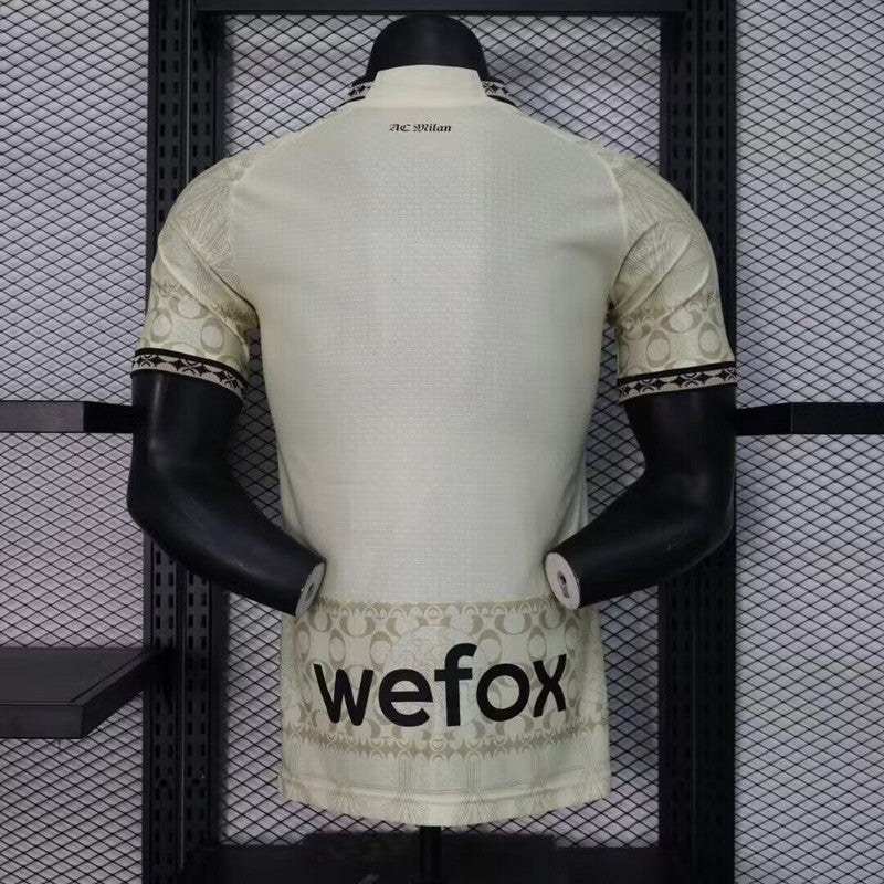 24-25 AC Milan fourth white player version jersey
