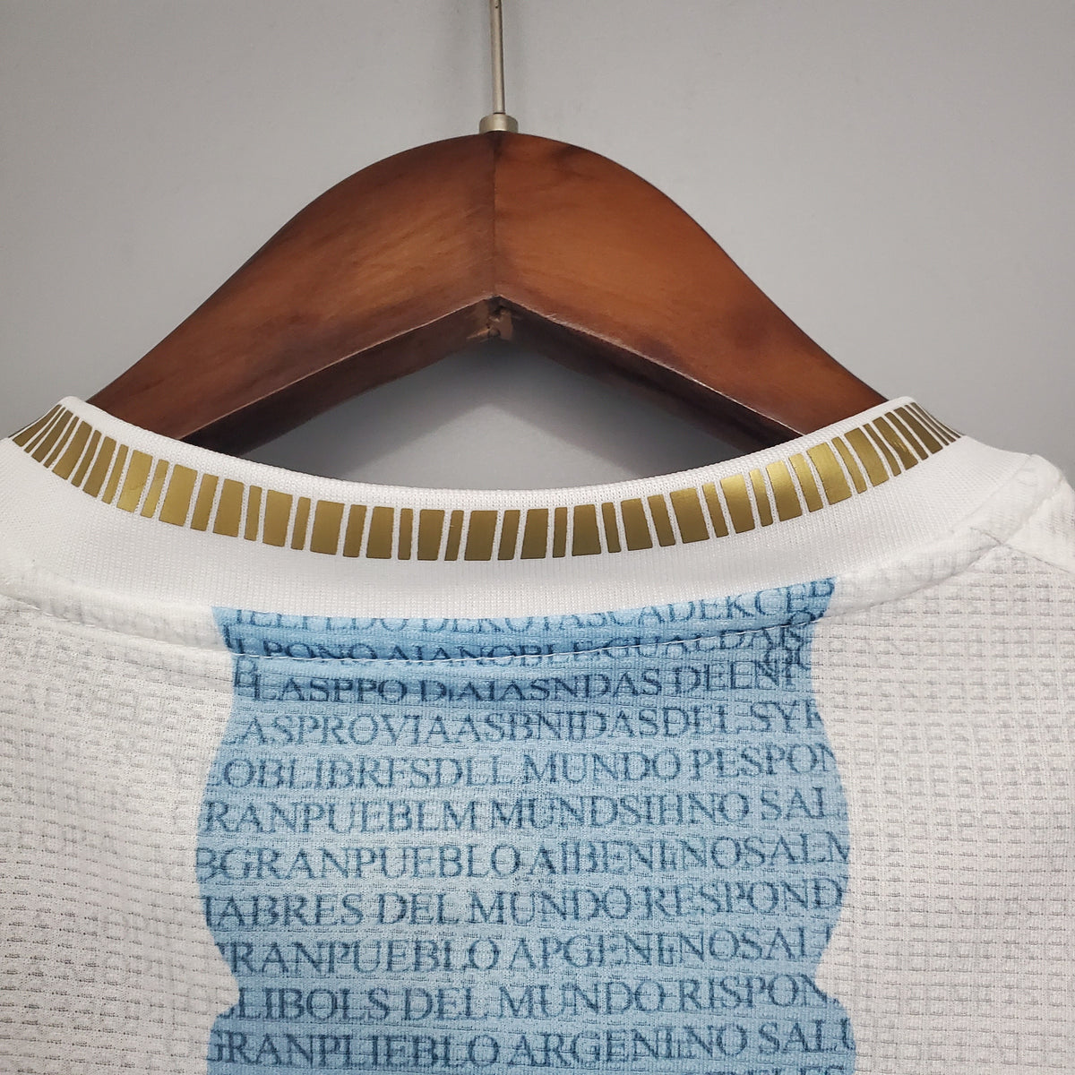 2021 Argentina Commemorative Edition White Blue S-XXL