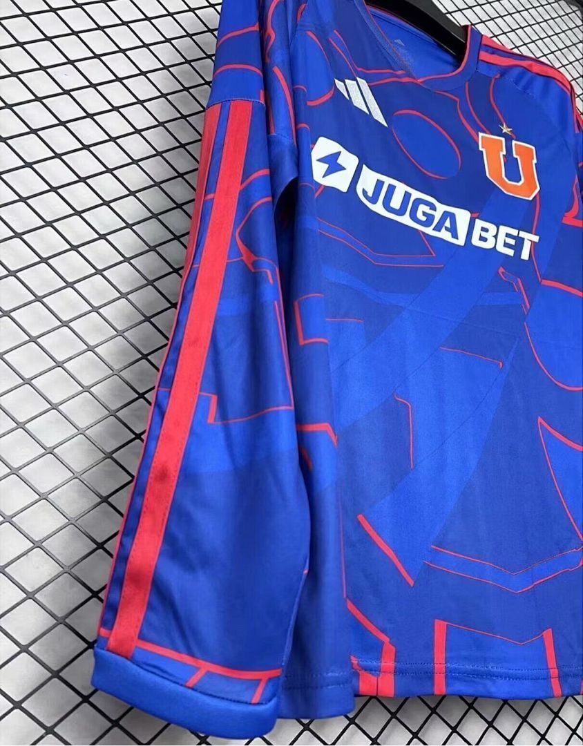 Universidad de Chile 2026/27 Home Long Sleeve Soccer Jersey S-4XL