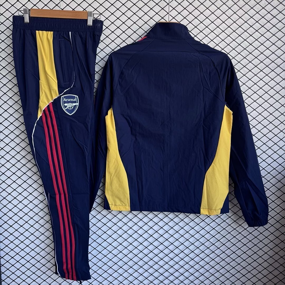 Arsenal 2025/26 Colorful Windbreaker Suit Size S-2XL
