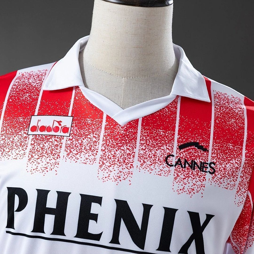 Retro 1995/96 Cannes Home Jersey Long Sleeve S-XXL