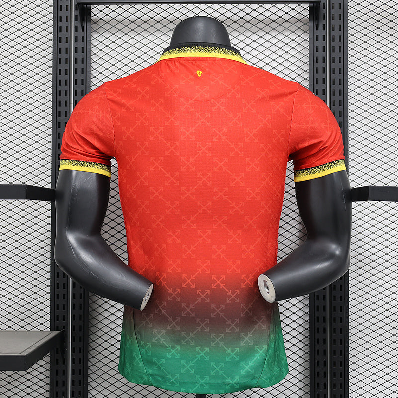 24-25 AC Milan red and green special player version jersey