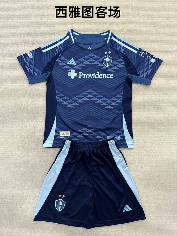 25-26 Seattle Sounders home kid kit
