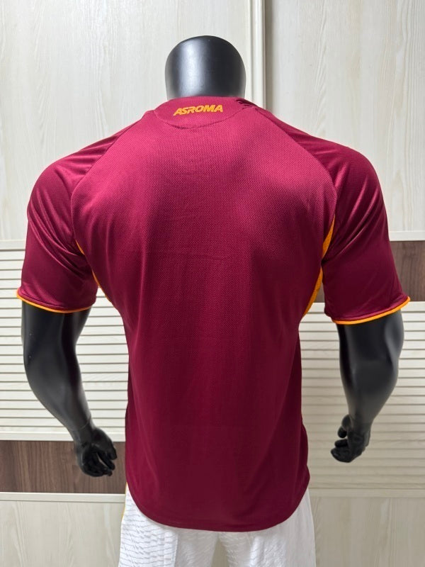 25-26 Roma home player version jersey