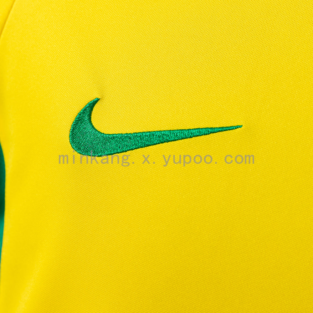 Brazil 2002 Home Long Sleeve Retro Jersey S-XXL