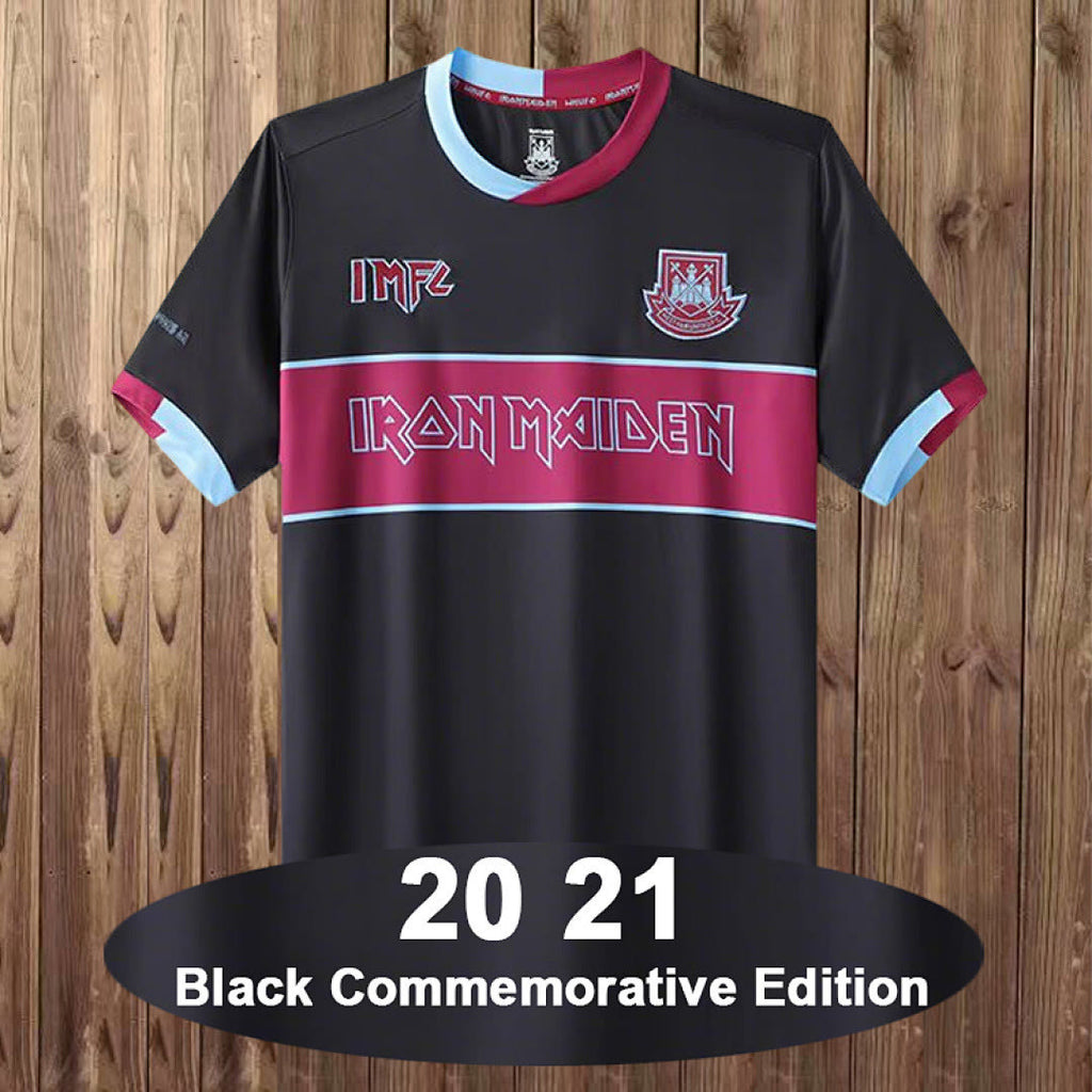 Retro West Ham United Black Commemorative Edition Jersey S-2XL