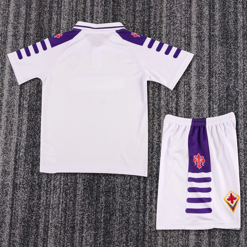 98-99 Fiorentina away retro kid kit
