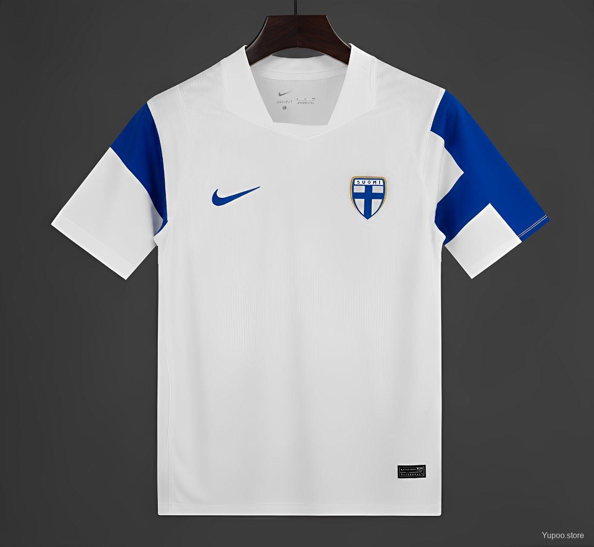 Finland 2026 World Cup Home Soccer jersey size S-4XL