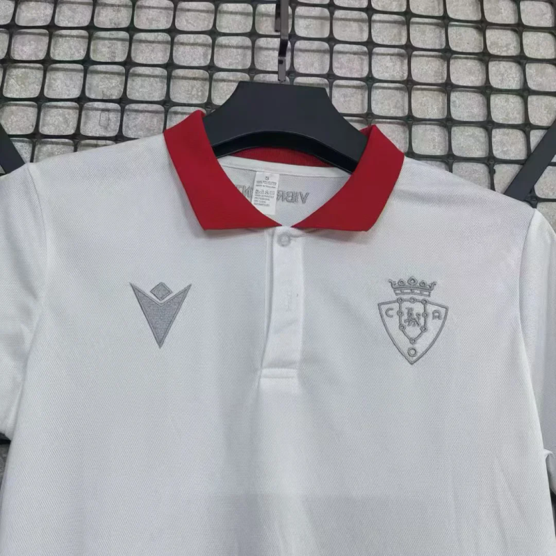 25-26 Osasuna White Polo