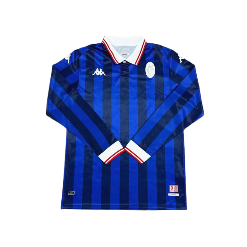 24-25 Bari blue special version long sleeve jersey